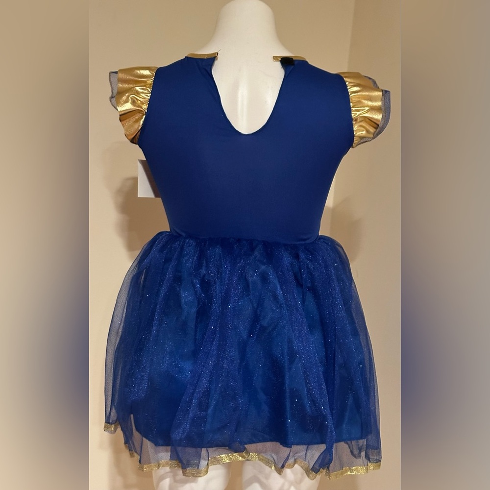 RUBIES 2 Piece set Starry Heroine Costume Blue,Red,Gold Girls Costume Sz M 8-10 - Picture 7 of 11